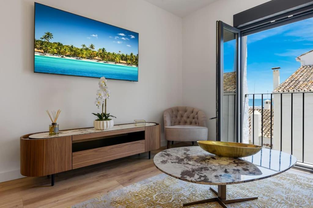 Ferienwohnung Luxury Sea View Puerto Banus Marbella Exterior foto