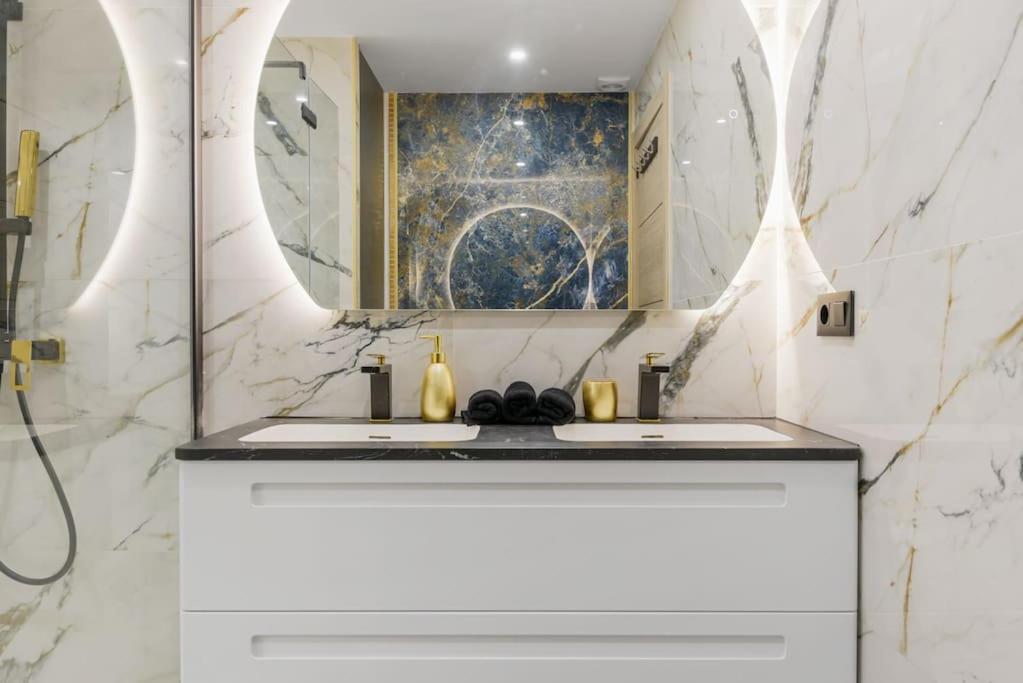 Ferienwohnung Luxury Sea View Puerto Banus Marbella Exterior foto