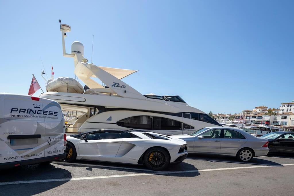 Ferienwohnung Luxury Sea View Puerto Banus Marbella Exterior foto