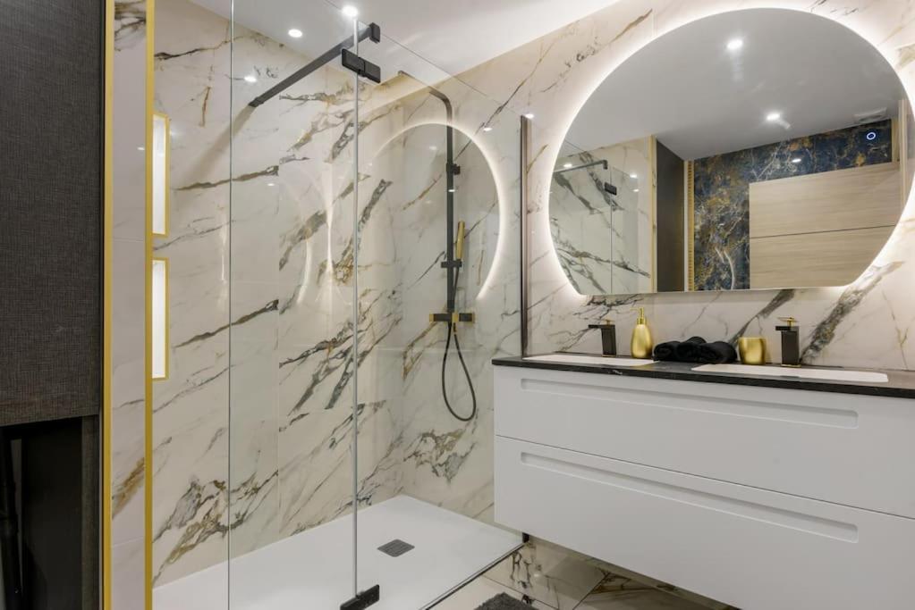 Ferienwohnung Luxury Sea View Puerto Banus Marbella Exterior foto