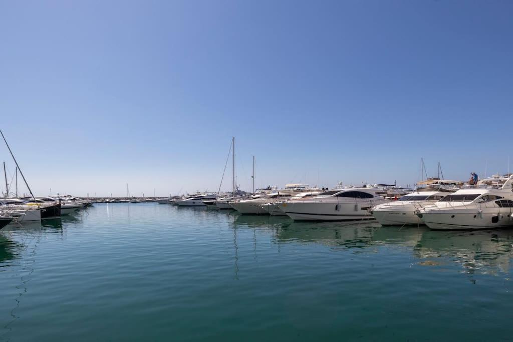 Ferienwohnung Luxury Sea View Puerto Banus Marbella Exterior foto